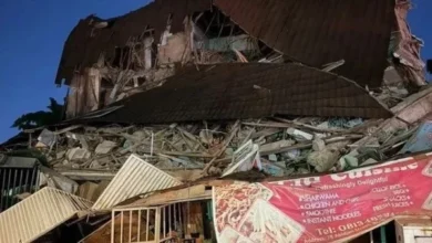 Three-Storey Building Collapses