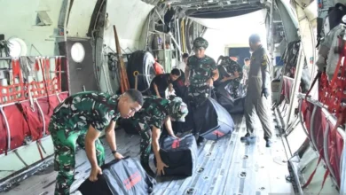 TNI AU salurkan alat kesehatan untuk bantu petugas tangani karhutla 5 TNI AU salurkan alat kesehatan untuk bantu petugas tangani karhutla