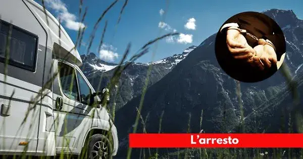 Torino: rintracciato e arrestato un latitante nascosto in un camper