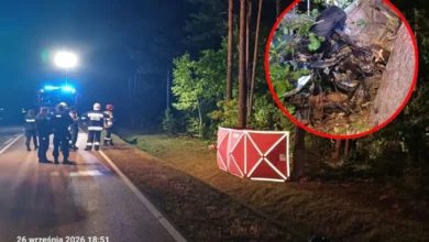 Tragiczny wypadek w woj. podlaskim. Nie żyje jedna osoba, są ranni