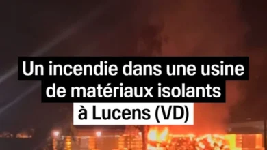 Un incendie se déclare à Lucens 5 Un incendie se déclare à Lucens