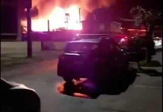 Video Incendio en un geriátrico al sur de Santiago de Chile: 16 muertos