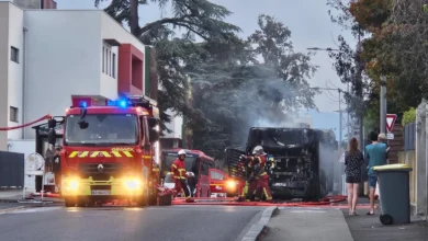 Vidéo. « On a entendu une explosion » : à Pau, un bus de ville s’enflamme, le chauffeur peut faire évacuer les passagers
