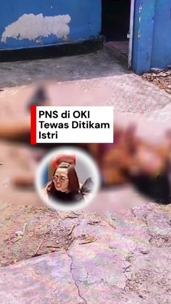 Video: PNS Inspektorat OKI Tewas Ditikam Istri, Uang Berobat Anak Jadi Pemicu