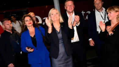 Wahl in Schweden: Prognosen sehen die linken Oppositionparteien vorne