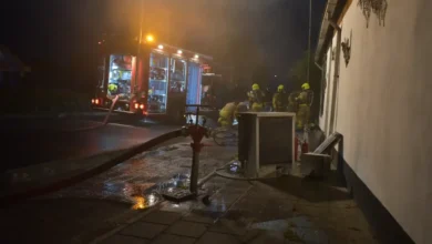 Woning tijdelijk onbewoonbaar na brand in vaatwasser in Doornenburg