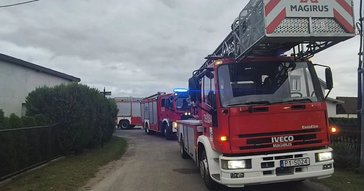 Wybuch gazu w Licheniu Starym. Ranna 19-latka i jej 3-letnia córka