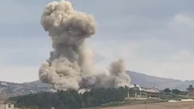 غارة على محيط المدينة الكشفية عند اطراف زوطر الشرقية