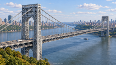 George Washington Bridge Delays Affect New Jersey-Bound Traffic After Vehicle Breakdown 2 George Washington Bridge Delays Affect New Jersey-Bound Traffic After Vehicle Breakdown