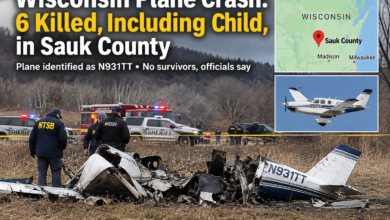 Vliegtuigcrash in Wisconsin: vijf volwassenen en een kind omgekomen