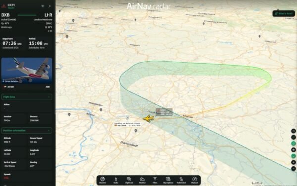 Emirates flight EK31 declares emergency and diverts to Frankfurt