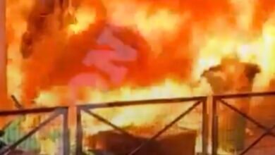 Video: Fire breaks out at historic Roger Verlomme high school in Paris