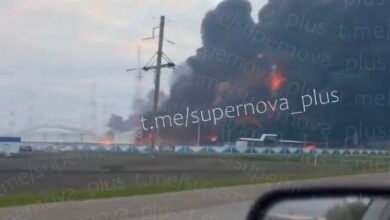 Video: Major fires reported at Russia’s Samara oil hub after Ukrainian drone attack 1 Video: Major fires reported at Russia’s Samara oil hub after Ukrainian drone attack