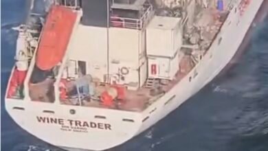Видео показва щети по Wine Trader на фона на съобщения за удар с дрон край Румъния