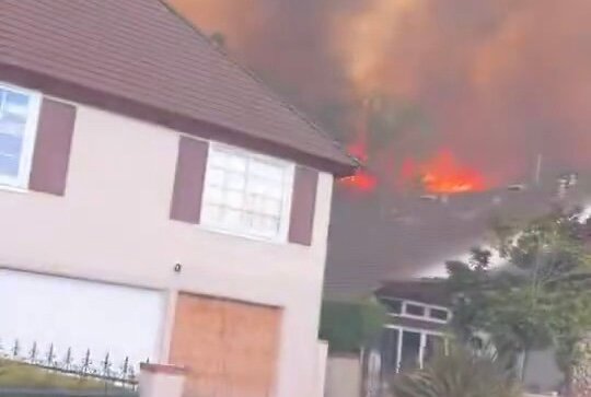Norte Fire Burns Homes in San Clemente, California – Video 1 Norte Fire Burns Homes in San Clemente, California – Video