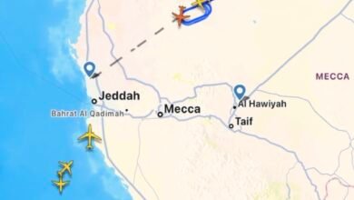 أنباء عن تحليق رحلات متجهة إلى جدة في مسارات انتظار فوق السعودية