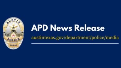 Austin Police Seek Suspect in Auto Theft and Injury Crash in Texas
