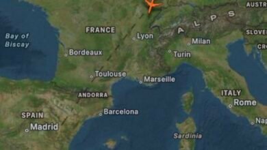 El Airbus A340-600 del último vuelo comercial de Lufthansa con este modelo se dirige a España para su almacenamiento 1 El Airbus A340-600 del último vuelo comercial de Lufthansa con este modelo se dirige a España para su almacenamiento