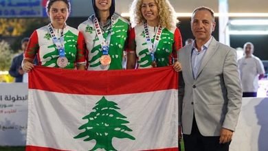 سيدات لبنان يحصدن البرونزية الخامسة في بطولة الدراجات العربية