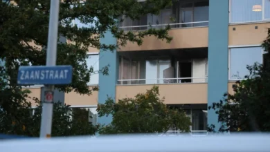 Accu in brand in woning Hof van Roomburgh in Leiden