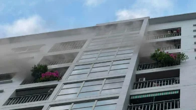 Buồng kỹ thuật chung cư bốc cháy, hàng trăm cư dân sơ tán