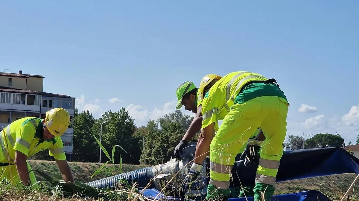 Come un’alluvione, Riolo si prepara. 1 Come un’alluvione, Riolo si prepara.