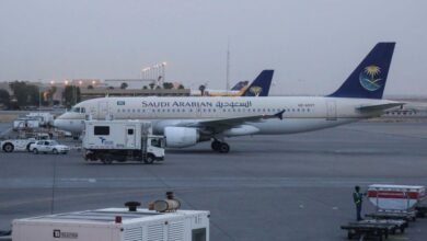 صورة أرشيفية لمطار الملك خالد بالرياض، السعودية