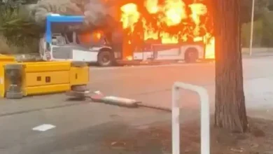🔥🇫🇷 ALERTE - Des lycéens ont INCENDIÉ un bus à Marseille.