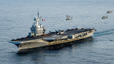 Incendie à bord du porte-avions Charles de Gaulle à Toulon