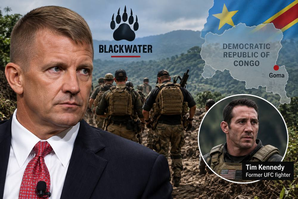 Erik Prince-linked forces suffer deadly ambush in Congo; former UFC fighter Tim Kennedy wounded