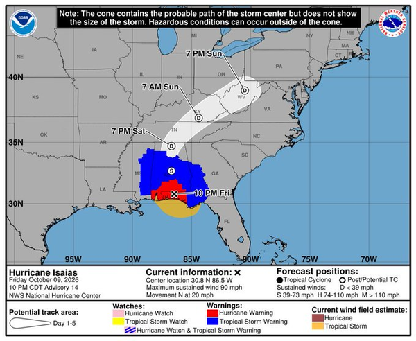 Hurricane Isaias: Life-threatening storm surge, destructive winds and tornado threat continue across Gulf Coast