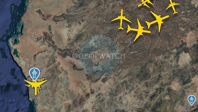 Jeddah airport: Inbound flights reported in holding patterns 2 Jeddah airport: Inbound flights reported in holding patterns
