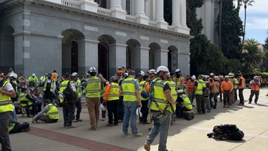 California State Capitol West Wing evacuated after threatening note found at construction site
