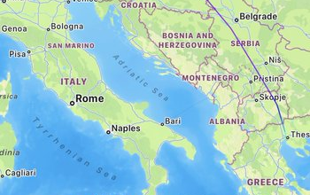 A3532 flight from Thessaloniki to Frankfurt reportedly diverts to Munich