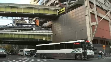 Port Authority Bus Terminal construction reroutes NJ buses in Midtown Manhattan