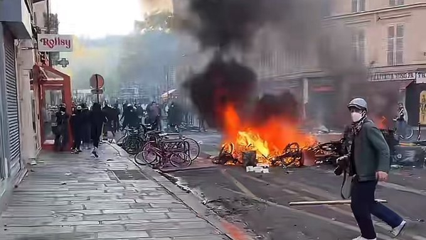 CRS 8 Urban Violence Police Unit Mobilized Again in Paris