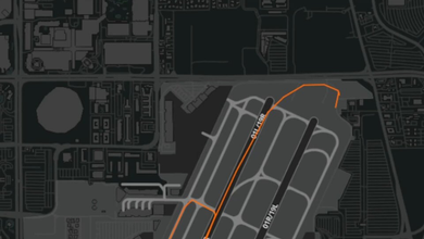 Private Jet Reportedly Overruns Runway in Las Vegas, Nevada, Triggering FAA Flight Restrictions (Video)
