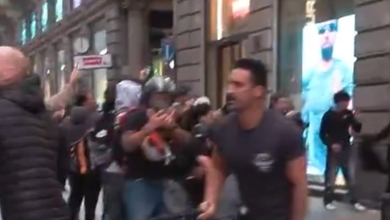 Store Owner With Bat Reportedly Detains Looter in Milan, Italy (Video)