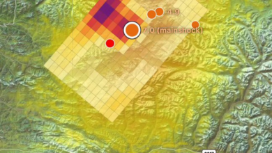 Erdbeben bei Nagqu in China: Video zeigt Bruchverlauf, Nachbeben und ShakeMap zum Beben der Magnitude 7,0
