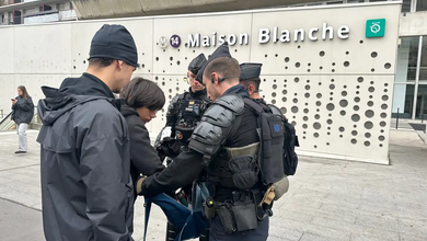 Paris Protesters Gather at Porte d’Italie Ahead of Afternoon March