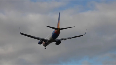 Plane Rocks During Approach Before Landing at Birmingham Airport, UK - Video 1 Plane Rocks During Approach Before Landing at Birmingham Airport, UK - Video