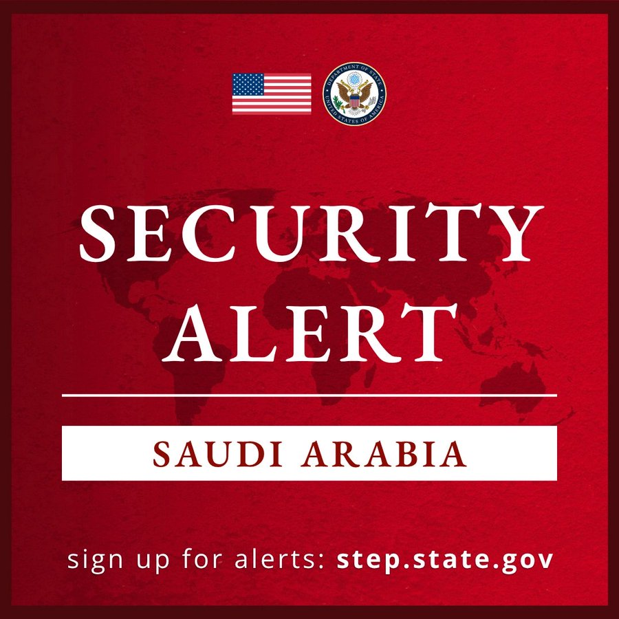 U.S. Orders Non-Emergency Government Staff and Families to Leave Saudi Arabia Amid Houthi Attacks