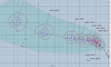 In-fa Becomes Typhoon in Western Pacific, Further Strengthening Forecast
