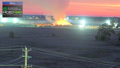 Fire at Farmers First Gin Draws Emergency Crews Near Dell, Arkansas