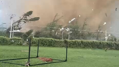 Requínoa Tornado Damages School in Chile; Preliminary EF2 Rating Reported - Video