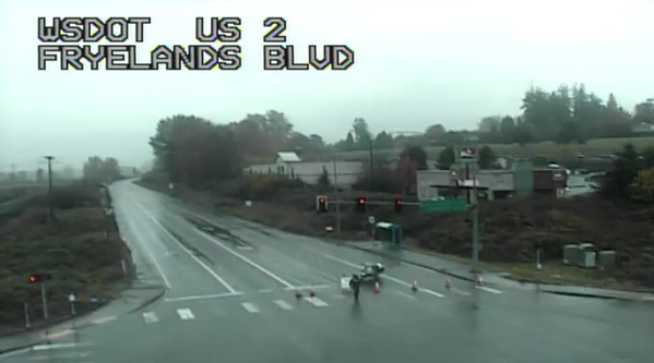 US 2 Remains Closed West of Monroe, Washington, After Collision 1 US 2 Remains Closed West of Monroe, Washington, After Collision