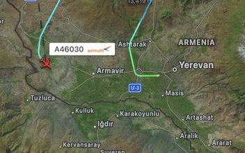 Flight A46030 to Mineralnye Vody Turns Back Toward Yerevan, Armenia, After Emergency Signal