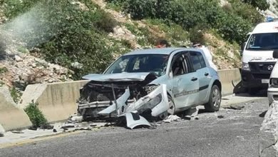 قتيل و 9 جرحى في 8 حوادث سير خلال يوم واحد