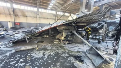 Torbalı’da metal fabrikasında patlama meydana geldi